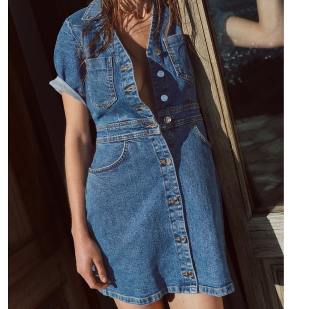 Zara denim dress